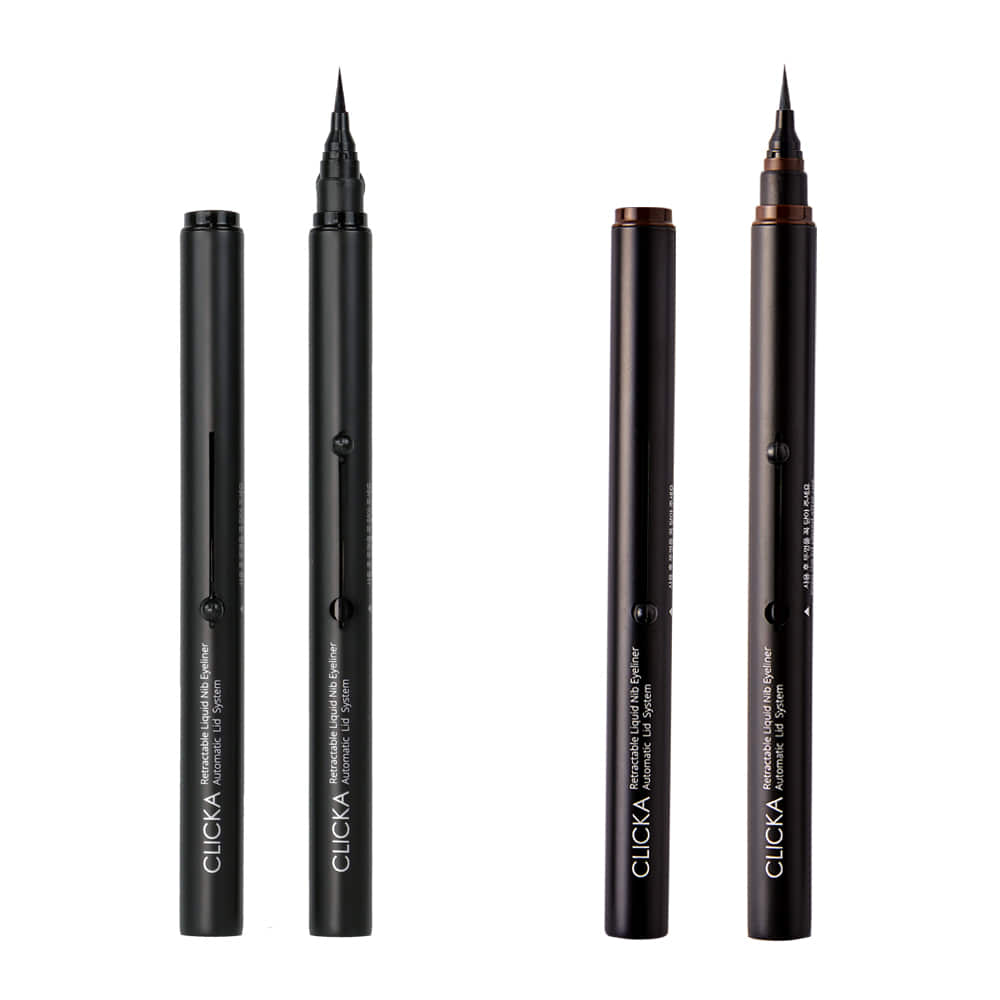 Clicka One Touch Liquid Pen/Brush Eyeliner 0.6g